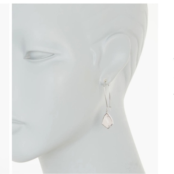 Kendra Scott Cat’s Eye and 14K Gold Plated Dangling Earrings - Picture 3 of 3